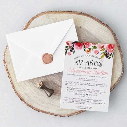 Invitación XV Años