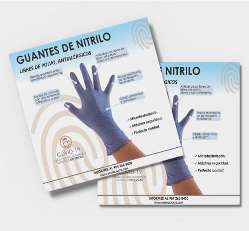 Guantes de nitrilo